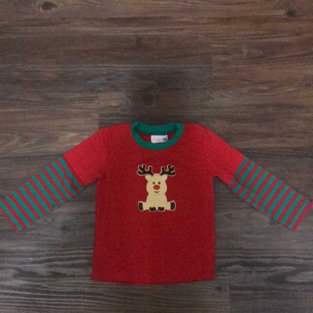 Carlee & Dash Reindeer Toddler Shirt